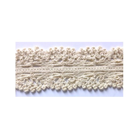 ZY-H1376 (35MM) elastic Cotton Lace