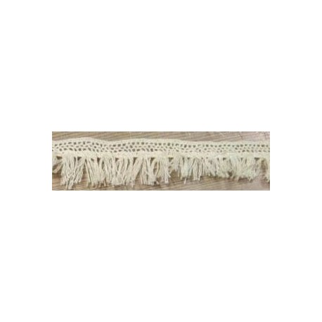 ZY-7355-1900 (35MM) Cotton Torchon Fringe Lace